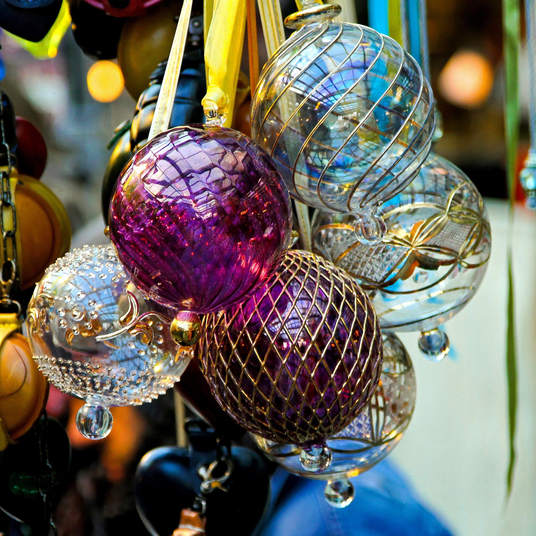 Glass ornaments